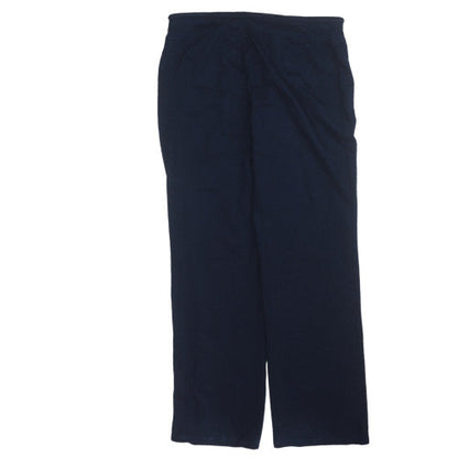 Womens UK Size L Gap Regular Fit Sweatpants Blue Trousers