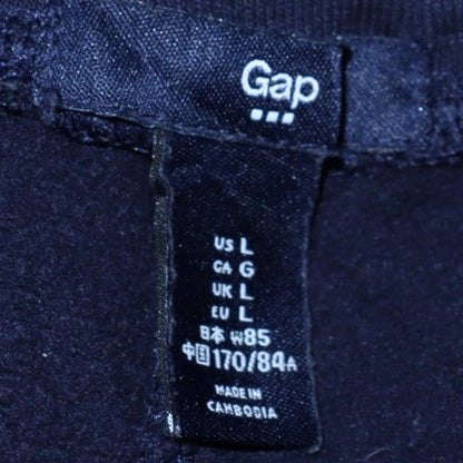 Womens UK Size L Gap Regular Fit Sweatpants Blue Trousers