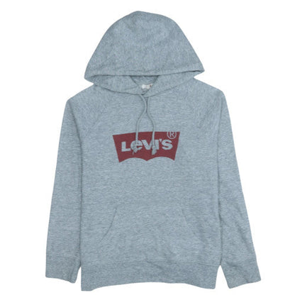 Mens UK Size M Levi's Grey Pullover Hoodie