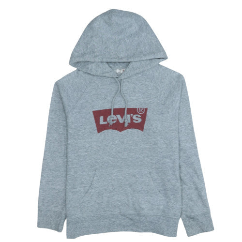 Mens UK Size M Levi's Grey Pullover Hoodie