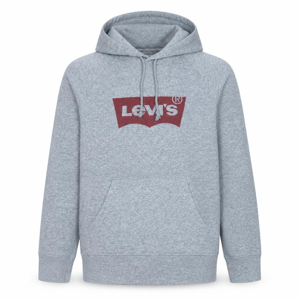 Mens UK Size M Levi's Grey Pullover Hoodie