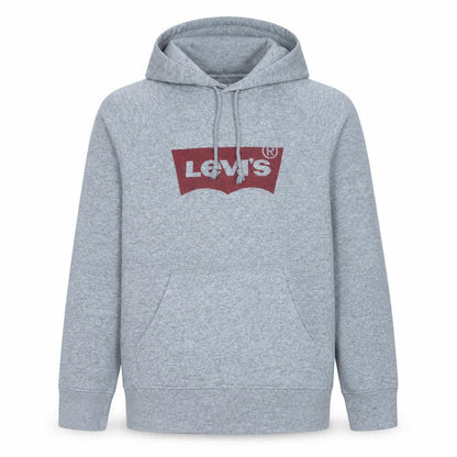 Mens UK Size M Levi's Grey Pullover Hoodie