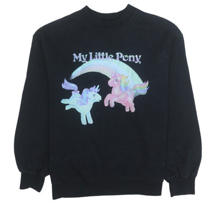 Womens UK Size 8 H&M Black Pullover Sweatshirt