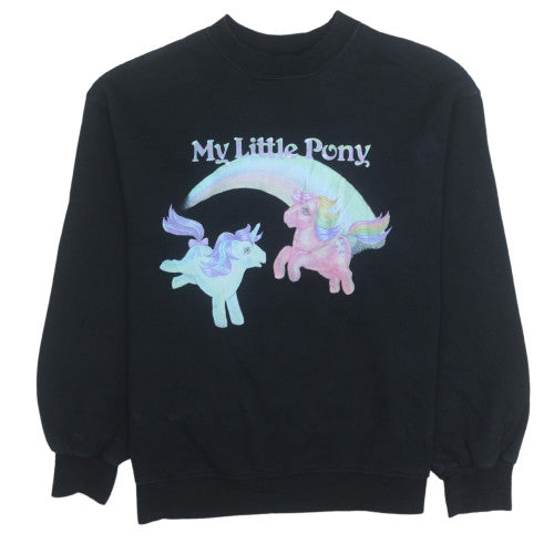 Womens UK Size 8 H&M Black Pullover Sweatshirt