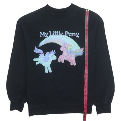 Womens UK Size 8 H&M Black Pullover Sweatshirt
