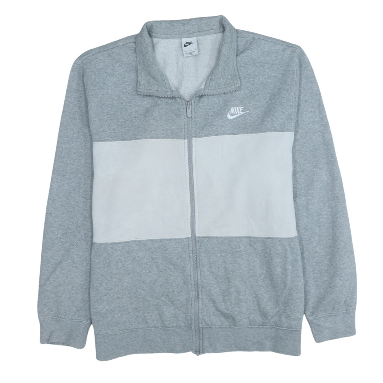 Mens UK Size L Nike Grey Gym & Training Running & Jogging Football Jacket
