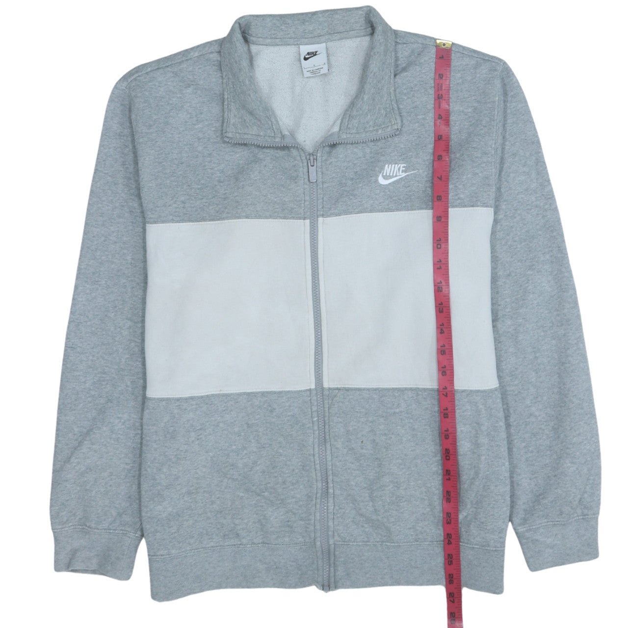 Mens UK Size L Nike Grey Gym & Training Running & Jogging Football Jacket