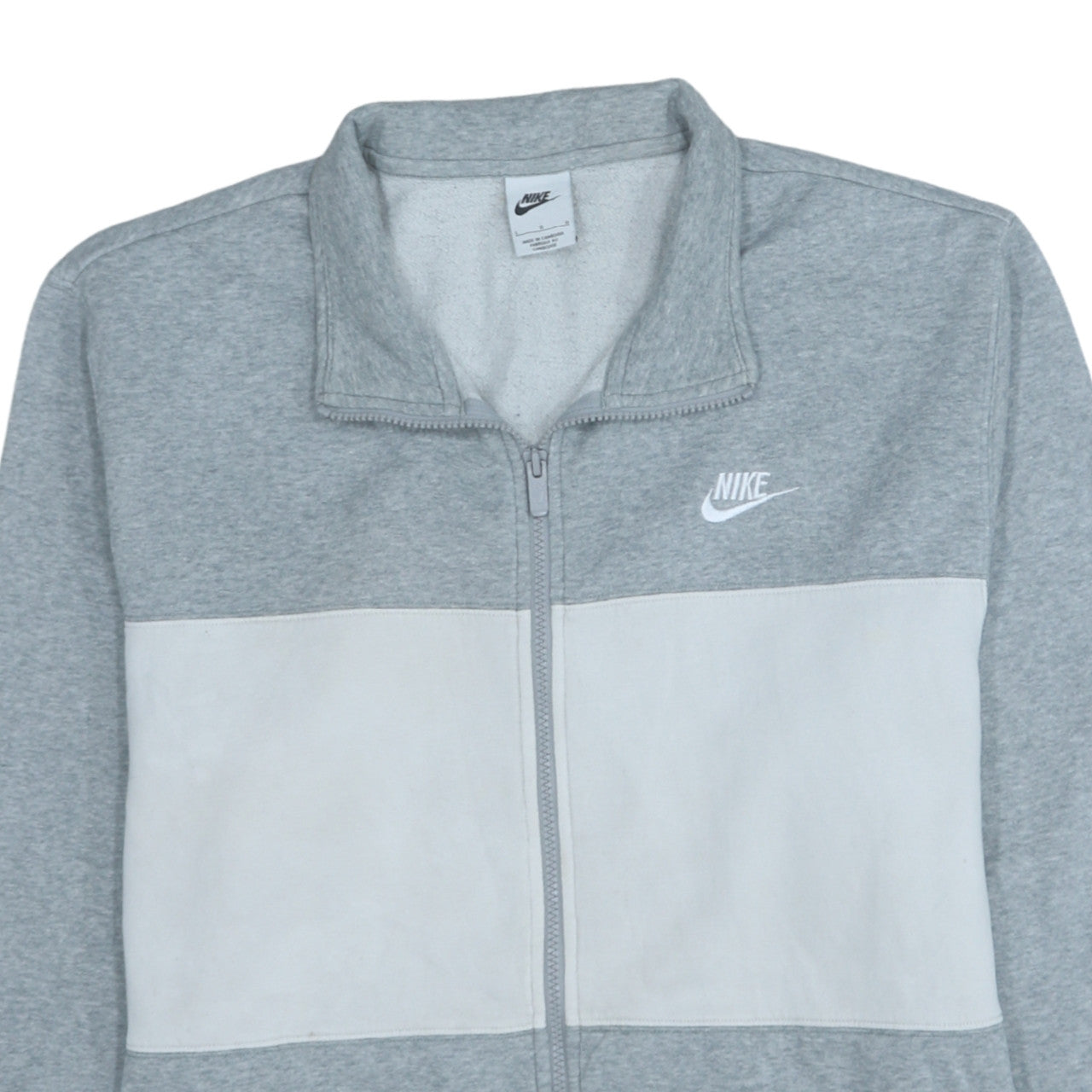 Mens UK Size L Nike Grey Gym & Training Running & Jogging Football Jacket