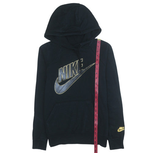 Womens UK Size XS Nike Black Pullover Hoodie