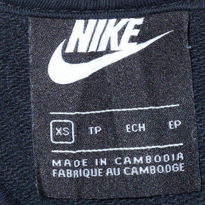 Womens UK Size XS Nike Black Pullover Hoodie