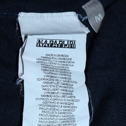 Mens UK Size M Napapijri Blue Pullover Jumper