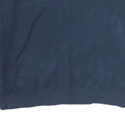 Mens UK Size M Napapijri Blue Pullover Jumper