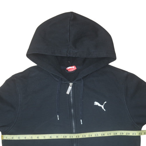 Mens UK Size M PUMA Black Full Zip Hoodie