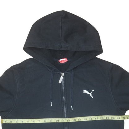 Mens UK Size M PUMA Black Full Zip Hoodie