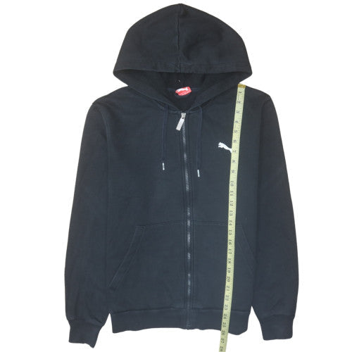 Mens UK Size M PUMA Black Full Zip Hoodie
