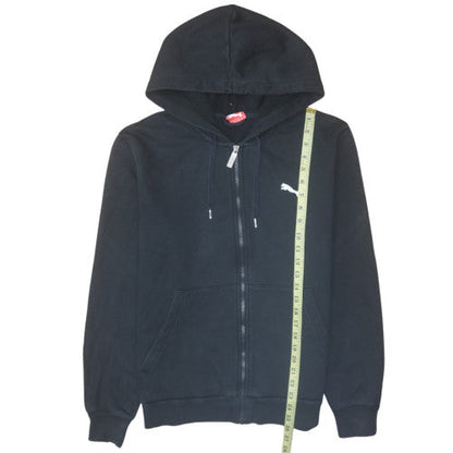 Mens UK Size M PUMA Black Full Zip Hoodie