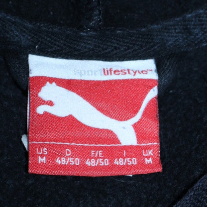 Mens UK Size M PUMA Black Full Zip Hoodie