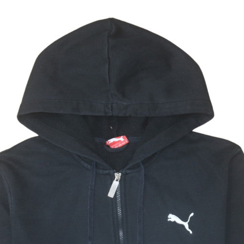Mens UK Size M PUMA Black Full Zip Hoodie