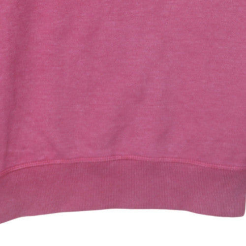 Womens UK Size L Superdry Pink Pullover Sweatshirt