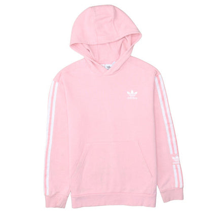 Girls UK Size 12-13 Years adidas Pink Pullover Hoodie