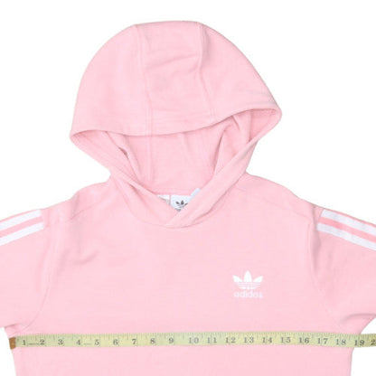 Girls UK Size 12-13 Years adidas Pink Pullover Hoodie