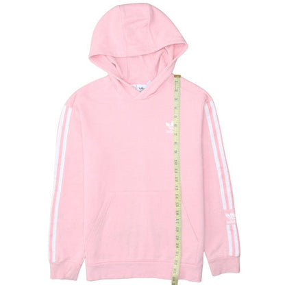Girls UK Size 12-13 Years adidas Pink Pullover Hoodie