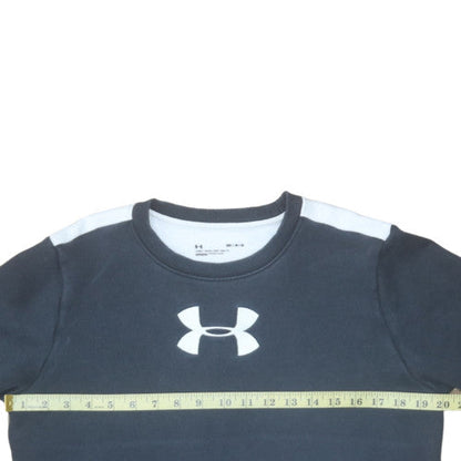 Mens UK Size M Under armour Black Pullover Sweatshirt