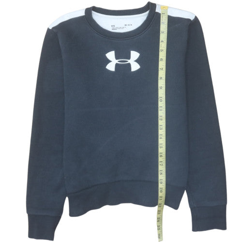 Mens UK Size M Under armour Black Pullover Sweatshirt