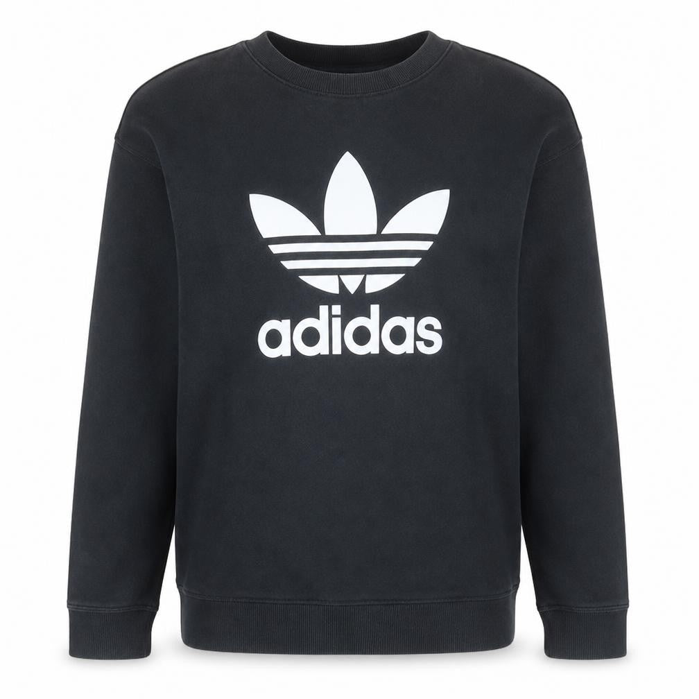 Womens UK Size 10 adidas Black Pullover Sweatshirt