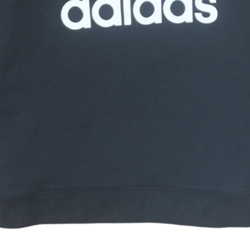 Womens UK Size 10 adidas Black Pullover Sweatshirt