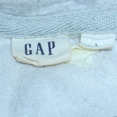Womens UK Size L Gap Grey Full Zip Hoodie