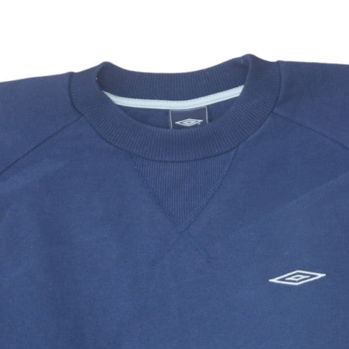 Mens UK Size M Umbro Blue Pullover Sweatshirt