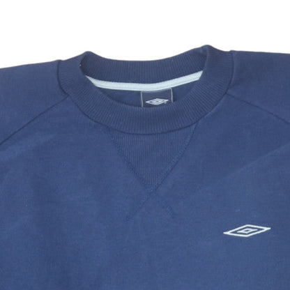 Mens UK Size M Umbro Blue Pullover Sweatshirt