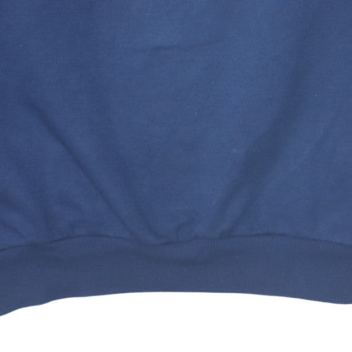 Mens UK Size M Umbro Blue Pullover Sweatshirt