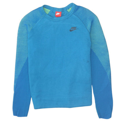 Mens UK Size S Nike Blue Pullover Sweatshirt