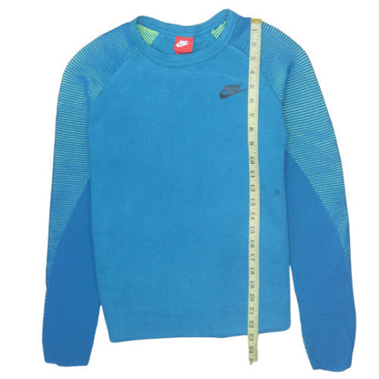 Mens UK Size S Nike Blue Pullover Sweatshirt