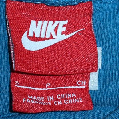Mens UK Size S Nike Blue Pullover Sweatshirt