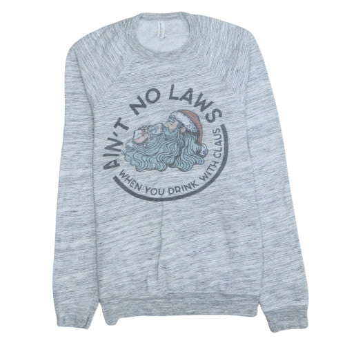 Mens UK Size M Bella Canvas Grey Pullover Sweatshirt