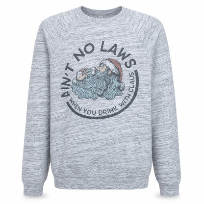 Mens UK Size M Bella Canvas Grey Pullover Sweatshirt