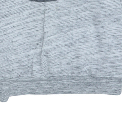 Mens UK Size M Bella Canvas Grey Pullover Sweatshirt