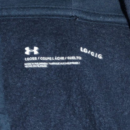 Mens UK Size L Under armour Black Pullover Hoodie
