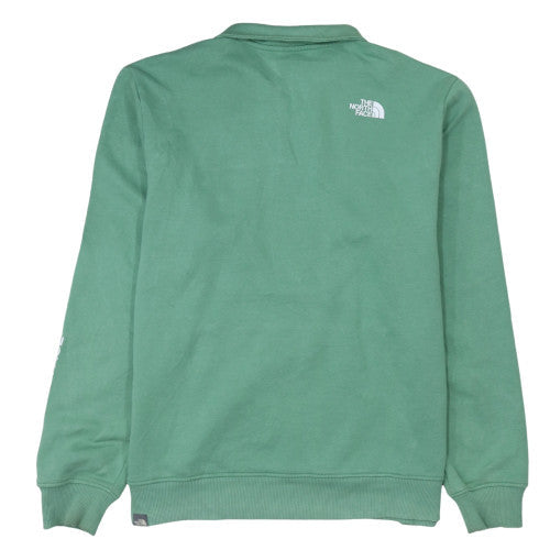 Mens UK Size XL The North Face Green Pullover Sweatshirt