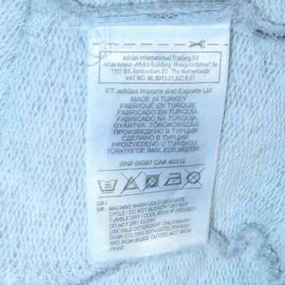Mens UK Size 2XL adidas Grey Full Zip Hoodie