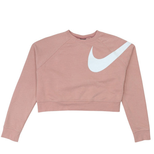 Womens UK Size S Nike Pink Pullover Sweatshirt