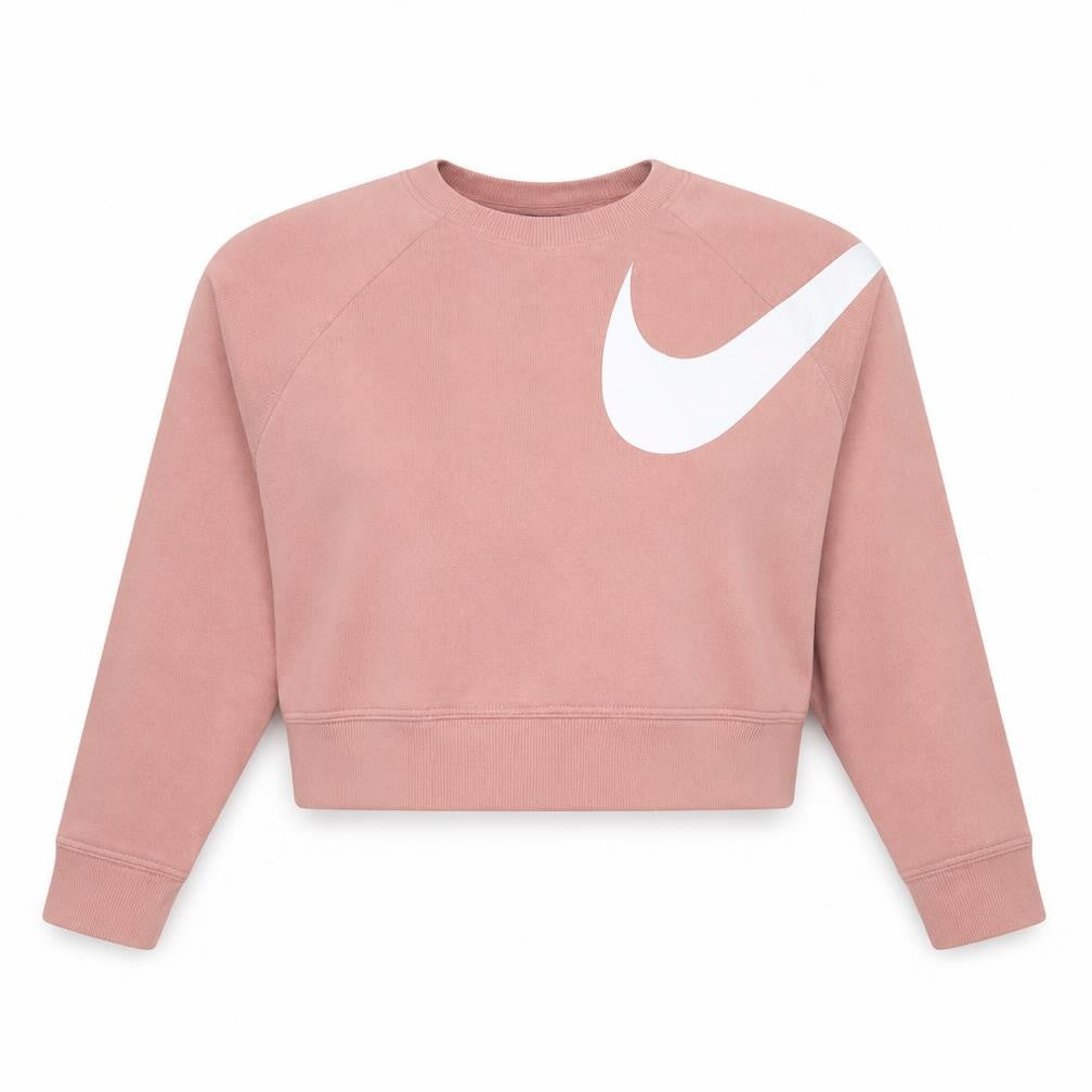 Womens UK Size S Nike Pink Pullover Sweatshirt