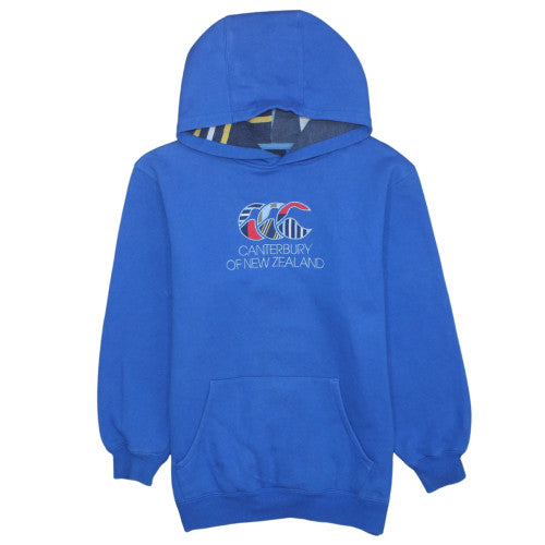 Boys UK Size 14 Years Canterbury Blue Pullover Hoodie
