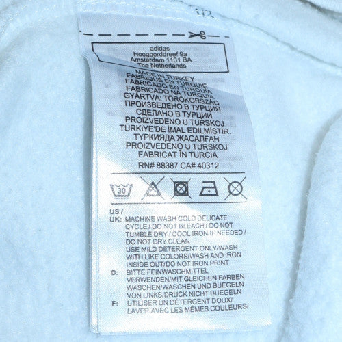 Womens UK Size 10 adidas White Pullover Sweatshirt