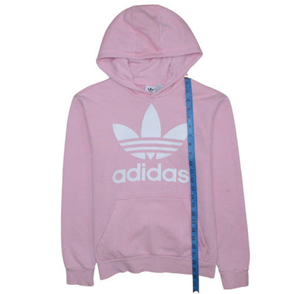 Girls UK Size 13-14 Years adidas Pink Pullover Hoodie