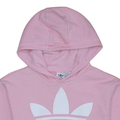 Girls UK Size 13-14 Years adidas Pink Pullover Hoodie