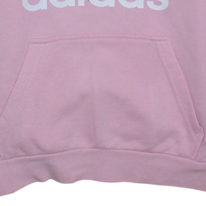 Girls UK Size 13-14 Years adidas Pink Pullover Hoodie